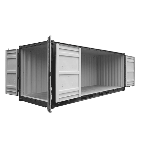 20′ Dry Open Side Container – Neu – Robuster Seecontainer mit seitlicher Öffnung